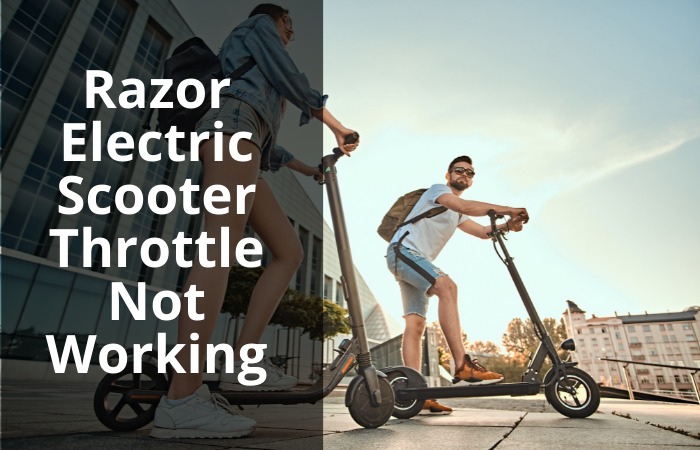 razor electric scooter throttle not working